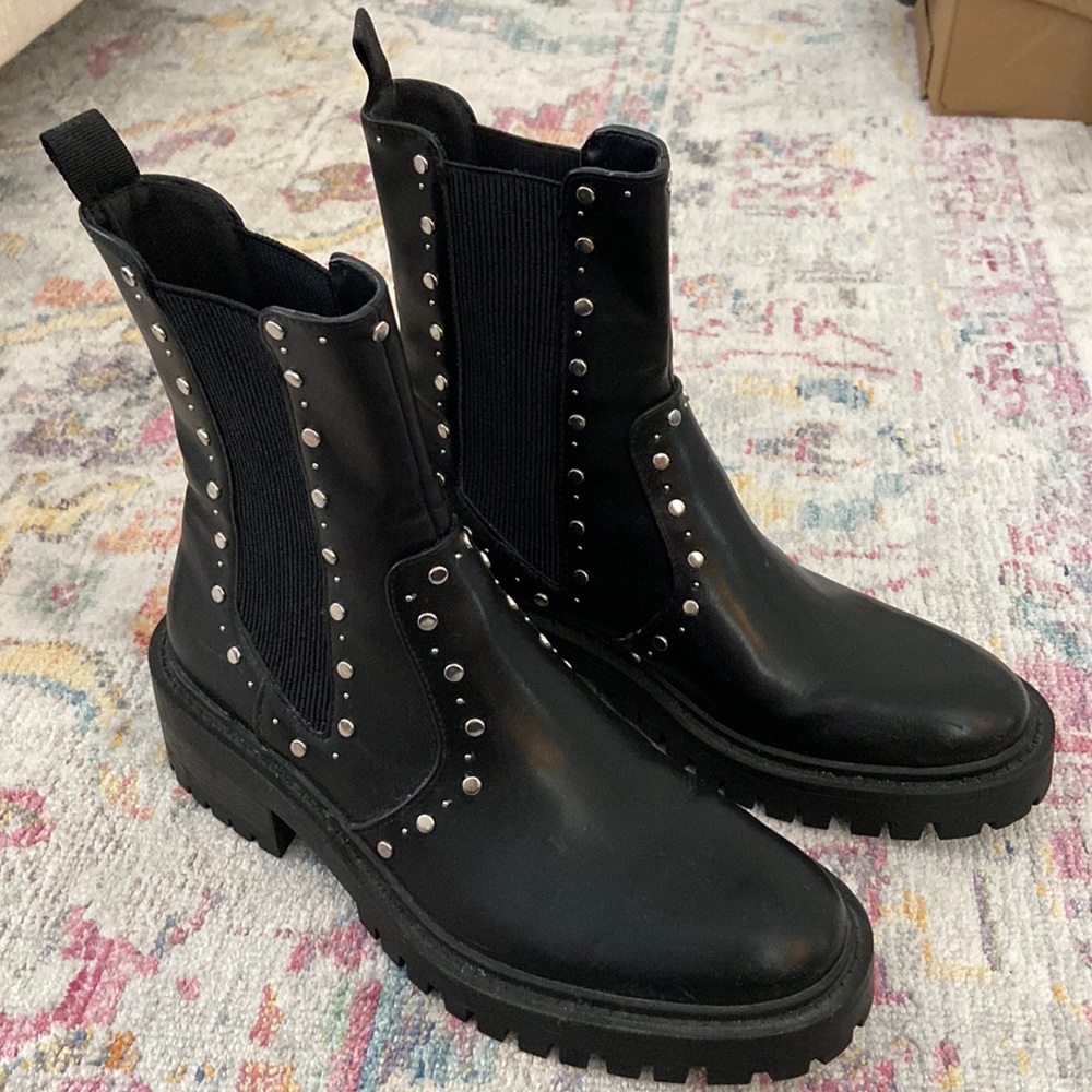 Zara Studded Boots